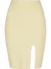 Urban Classics Maxi Skirts in softyellow