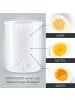 Gourmet Maxx Eierkocher für 7 Eier 350W weiß  Weiß