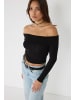 NO MATTER WHAT Blouse in Schwarz