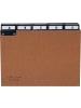 Durable Leitregister A5 quer A-Z Pressspan 5/5-Teilung braun