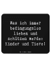 Mr. & Mrs. Panda Mauspad Spruch Schutz für Kinder mit Spruch in Schwarz