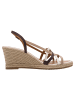 Tamaris Sandalette in TAUPE COMB