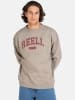 Reell Sweatjacke "Team Crewneck" in Grau