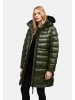Navahoo Steppmantel Lumeiaa 14 in Dark Olive