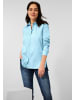 Cecil Longbluse mit Knopfleiste in Blau