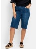 sheego Jeans-Bermudas in blue Denim