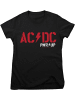 AC/DC Shirt "Pwr Up Girly Tee" in Schwarz