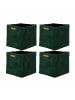 Lycce Aufbewahrungskorb 4er Pack in Grün
