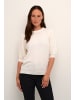 Kaffe Strickpullover KAlone Regular fit in Chalk