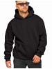 DAILY COTTON Kapuzenpullover - im Oversize Schnitt Unifarben - Kapuzenpullover Loose-Fit Oversize Hoodie Sweatshirt in Black