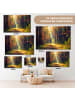 MuchoWow Leinwand Bilder Waldpfad