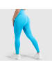 SMILODOX Leggings Amaze Scrunch Pro in Hellblau Melange