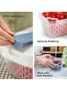 Rotho DYNAMIC Fresh Box Vorratsdose 1,6 l mit Filtersystem in Horizon Blue