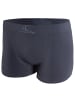 Clark Crown® Boxershorts-Pant 3er Pack Seamless in anthrazit-gerippt