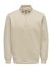 ONLY & SONS Sweatshirt Connor in Silver lining