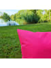 JACK 1x Outdoor Kissenhülle 50x50cm Uni in Pink