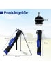 COSTWAY Golf Pencil Bag mit Ständer in Blau
