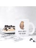 Mr. & Mrs. Panda Trinkglas Otter Muschel mit Spruch in Transparent