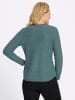 Sieh an! Langarm-Pullover in jade