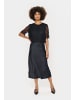 SAINT TROPEZ Rock HafiaSZ Gerade Passform in Black