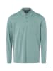 Ragman Langarm-Poloshirt - bügelleicht in lind - 0012