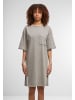 Urban Classics Urban Classics Ladies Washed Jersey T-Shirt Dress in steelgrey