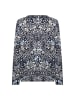 soyaconcept Langarmshirt SC-Felicity in marine hellblau