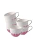 Villeroy & Boch 6er Set Kaffeetassen Fleur Couleur in 160 ml in Cassis