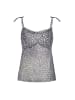 myMo Women Top in grey black