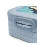 Mr. & Mrs. Panda MEPAL Bentobox Pinguin Liebe Design mit Spruch in Blau Pastell