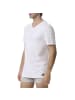 adidas 3er Pack V-Neck T-Shirt in Weiß