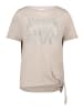 Betty Barclay Casual-Shirt mit Schleifenknoten in Beige