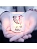Mr. & Mrs. Panda Teelicht Axolotl Liebe mit Spruch in Transparent