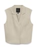 Vero Moda Bluse VMNILLE SL WAISTCOAT in Oatmeal