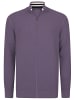 Felix Hardy Stehkragen Strickjacke in lila