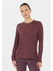 Endurance Langarmshirt Alvaly in 4261 Huckleberry
