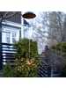 MARELIDA LED Solar Gartendeko FEUERWERK 90 LED Sensor D: 26cm  in schwarz
