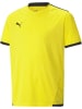 Puma Sportshirt "TeamLIGA Jersey Jr" in Gelb