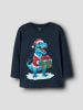 name it Langarmshirt NMMVOSMAS LS NREG TOP in Dunkelblau