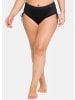 sheego Bikini-Hose in schwarz
