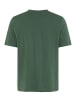 Man's World Rundhalsshirt in dunkelgrün