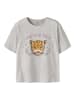 name it T-Shirt in Light Grey Melange