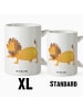 Mr. & Mrs. Panda Jumbo Tasse Sternzeichen Löwe ohne Spruch in Weiß