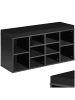 tectake Schuhregal mit Sitzpolster 103,5x48x30cm