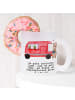 Mr. & Mrs. Panda Glas Bär Camper mit Spruch in Transparent