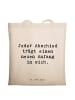 Mr. & Mrs. Panda Tasche Spruch Verluste betrauern und loslassen ... in Creme