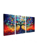 OnlyWow Leinwandbild 3er Set