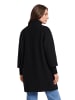 Betty Barclay Wollmantel mit Strickdetails in Schwarz