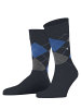 Burlington Socken 1er Pack in Dunkelblau/Blau/Grau