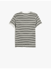 KOTON TSHIRT SS in Schwarz Gestreift